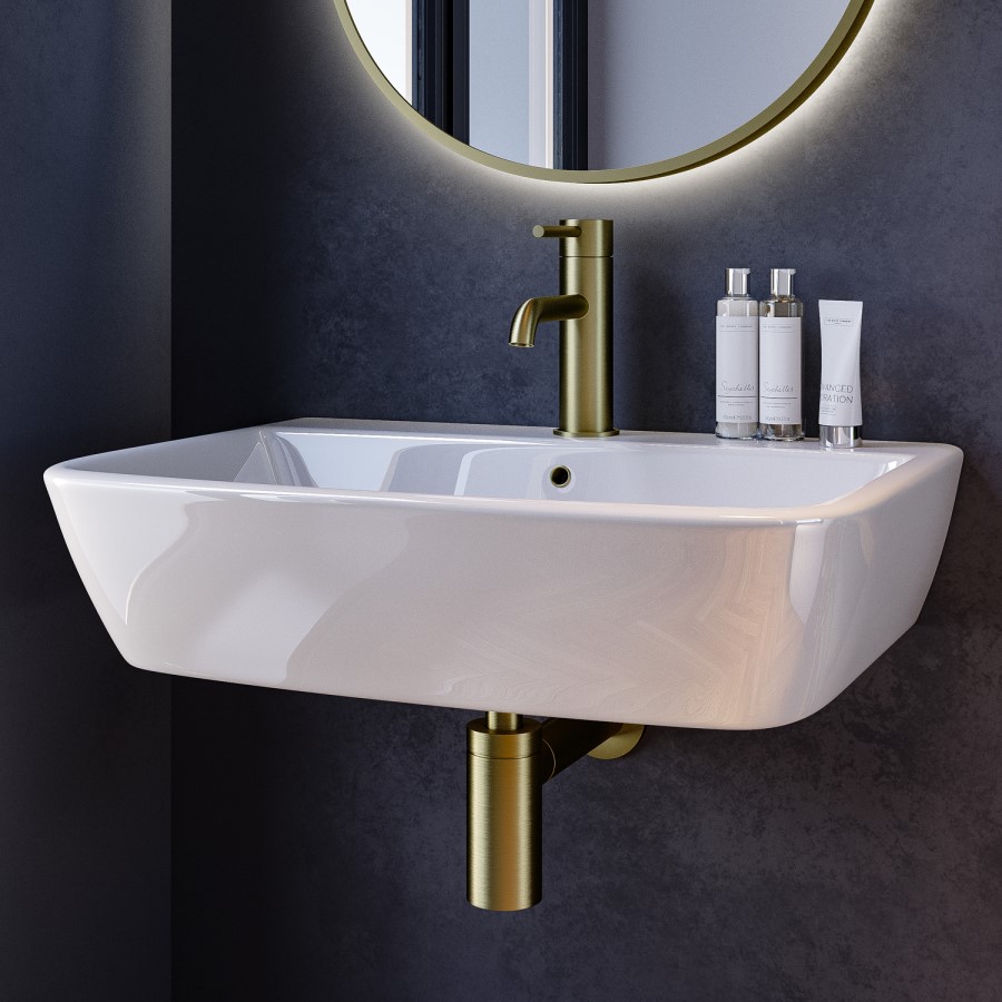 Wall Hung Basin 600mm - Atlanta