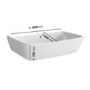 Wall Hung Basin 600mm - Atlanta