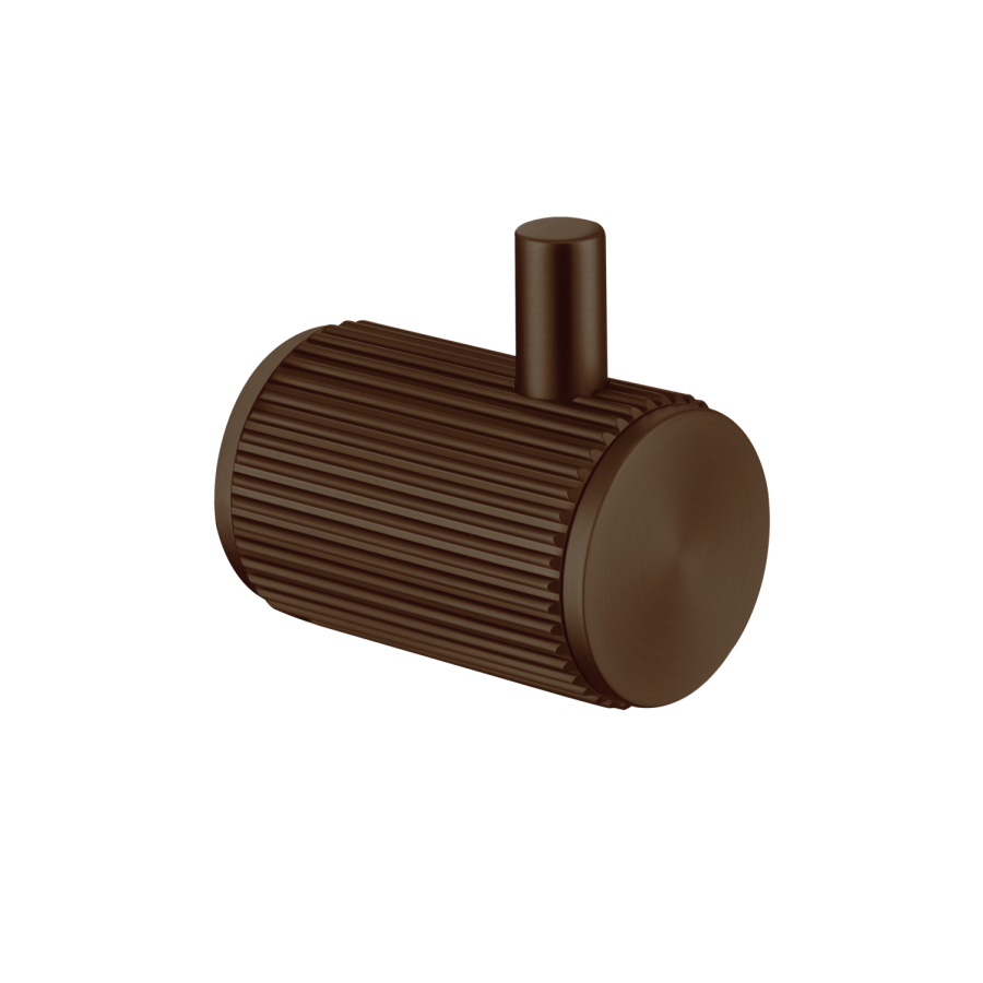 Bronze Knurled Towel Hook - Arissa