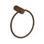 Bronze Knurled Towel Ring - Arissa