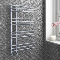 Chrome Bathroom Towel Radiator - 900 x 500mm Chrome Bathroom Towel Radiator - 900 x 500mm