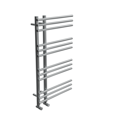 Chrome Bathroom Towel Radiator - 900 x 500mm