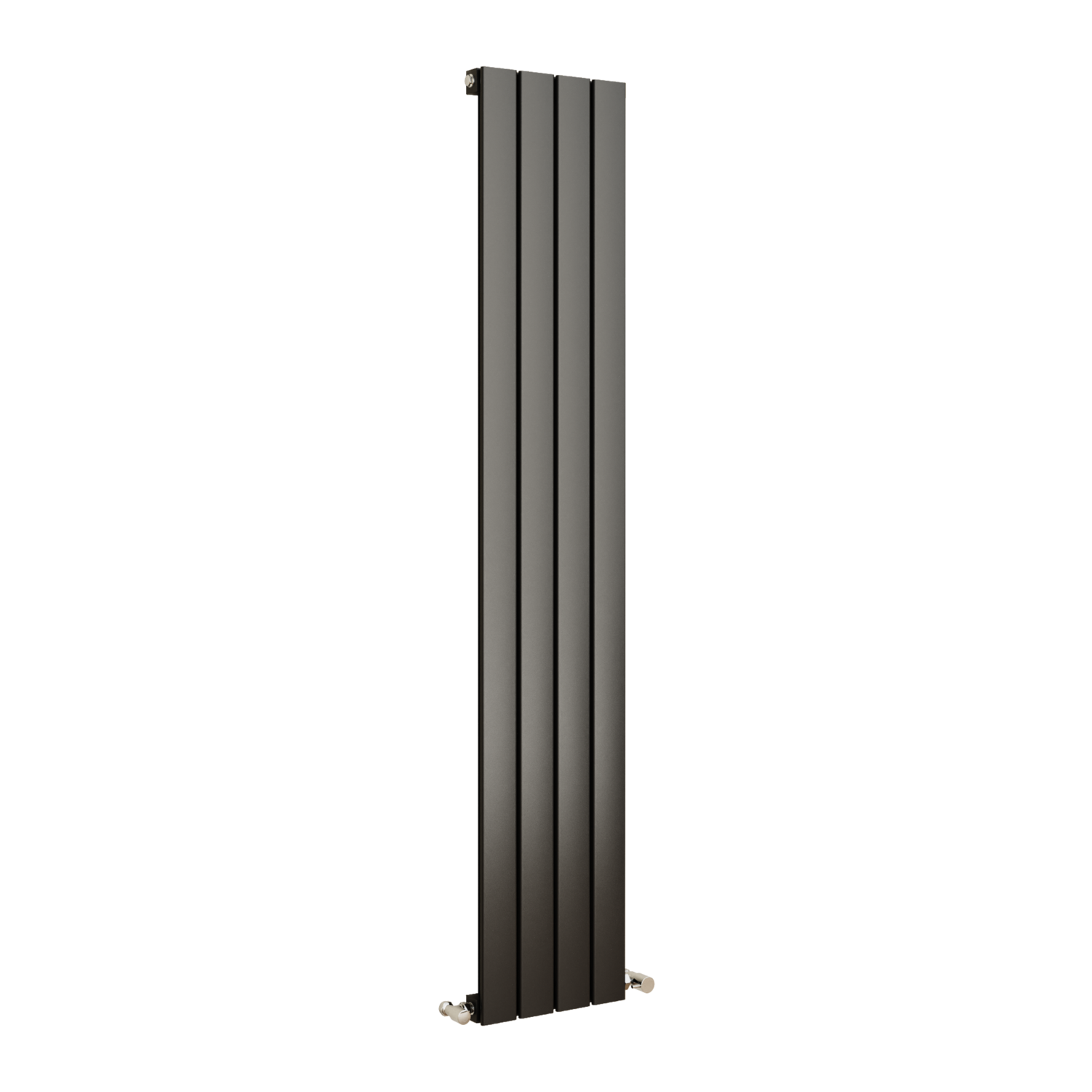 Eco Style Radiator Eco Eleganza Midnight Black Vertical Flat Designer Aluminium Radiator ...