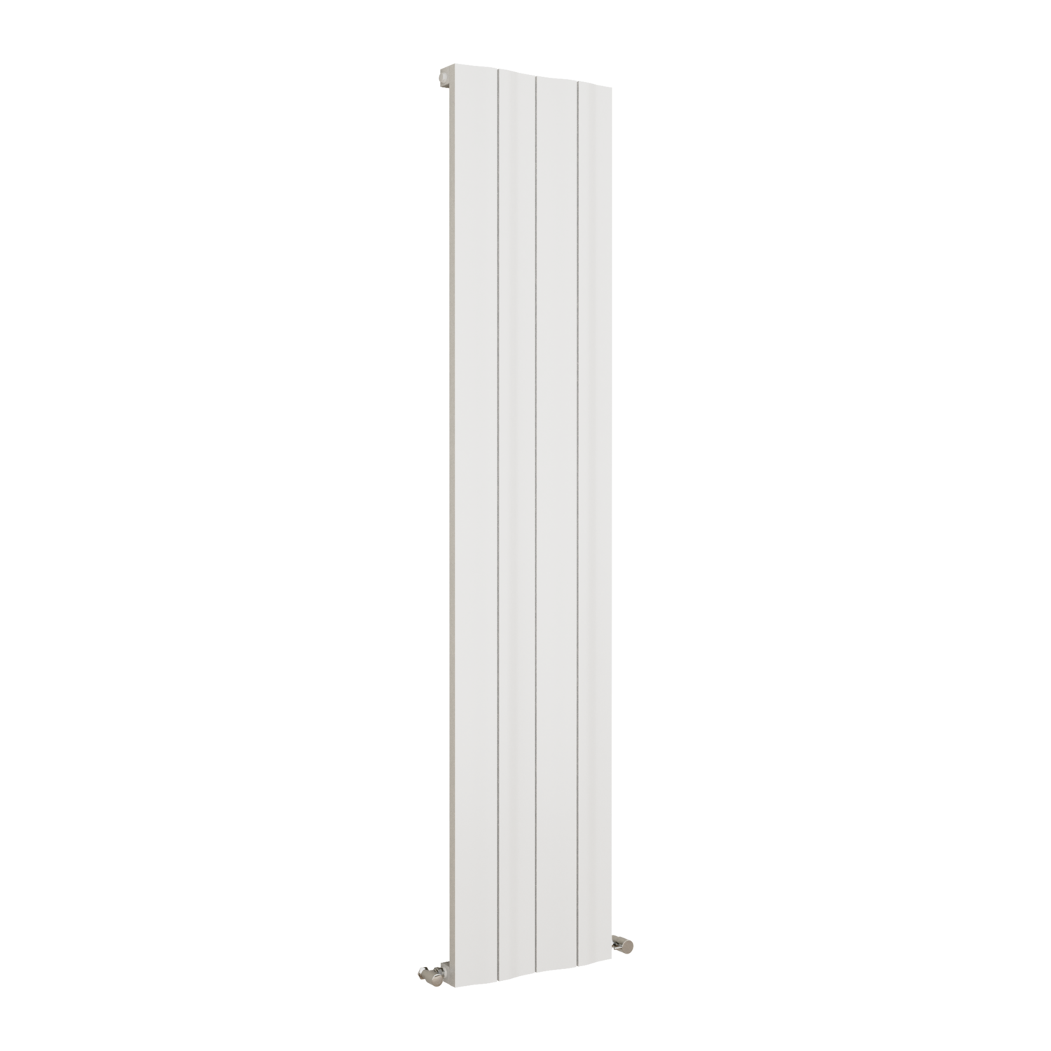 Vertical Wave Radiator Eco Vivante White Vertical Wave Designer Aluminium Radiator 1800x374mm ...