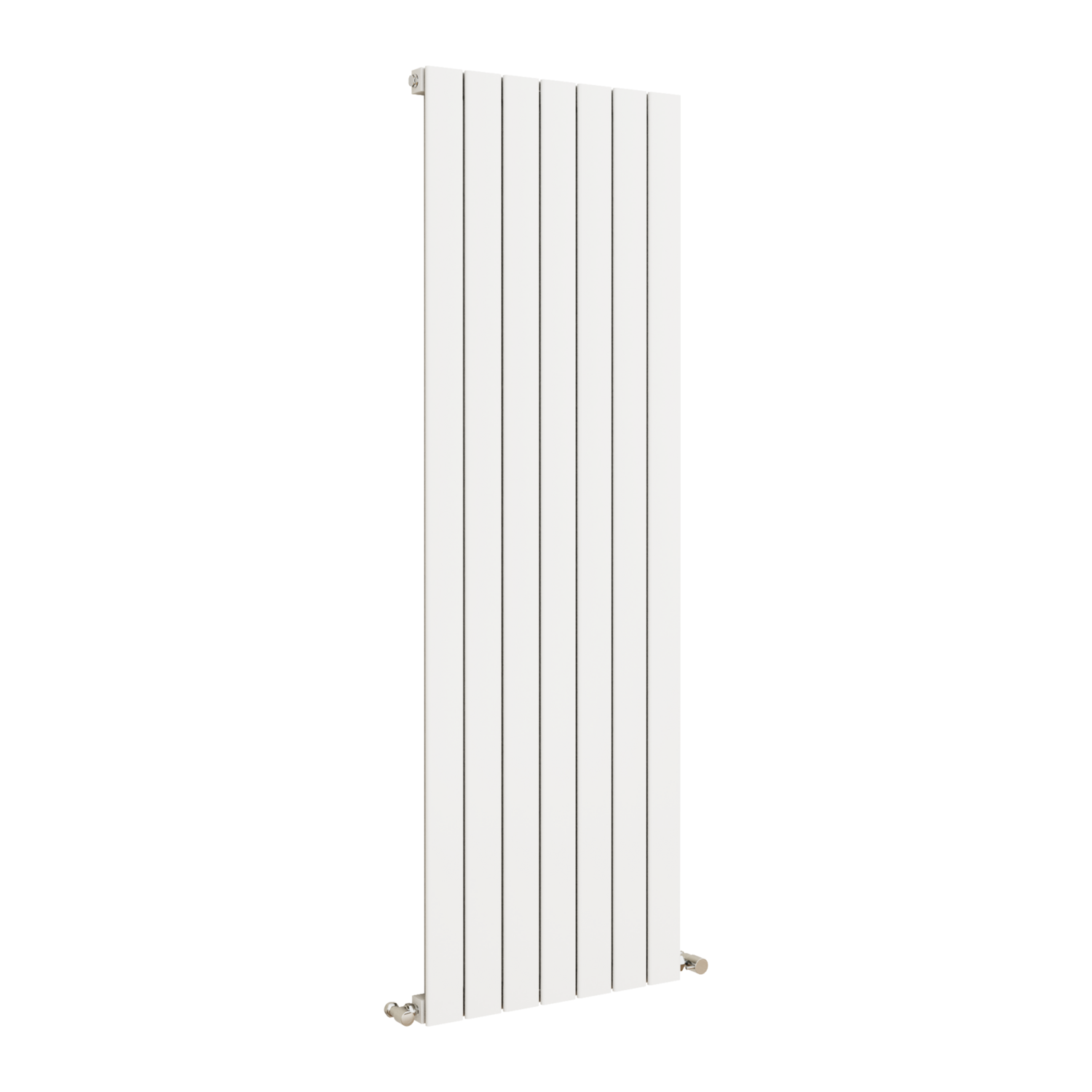 Eco Eleganza White Vertical Flat Designer Aluminium Radiator 1600x525mm ...