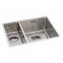 ONLY OPENED - Refurbished Abode Matrix R15 1.5 Bowl Kitchen Sink - Stainless Steel