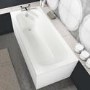 Sochi Round Style Single Ended Straight Standard Bath - 1600 x 700mm