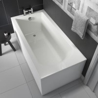 Rouen Single Ended Square Style Standard Bath - 1700 x 750mm Rouen Single Ended Square Style Standard Bath - 1700 x 750mm