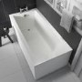 Rouen Single Ended Square Style Standard Bath - 1700 x 750mm