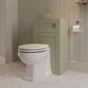 BAXWCSG 500mm Green Back to Wall Toilet Unit Only - Baxenden