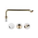 A1/BBEXPBT2 ONLY OPENED - Traditional Exposed Bath Trap - Brushed Brass
