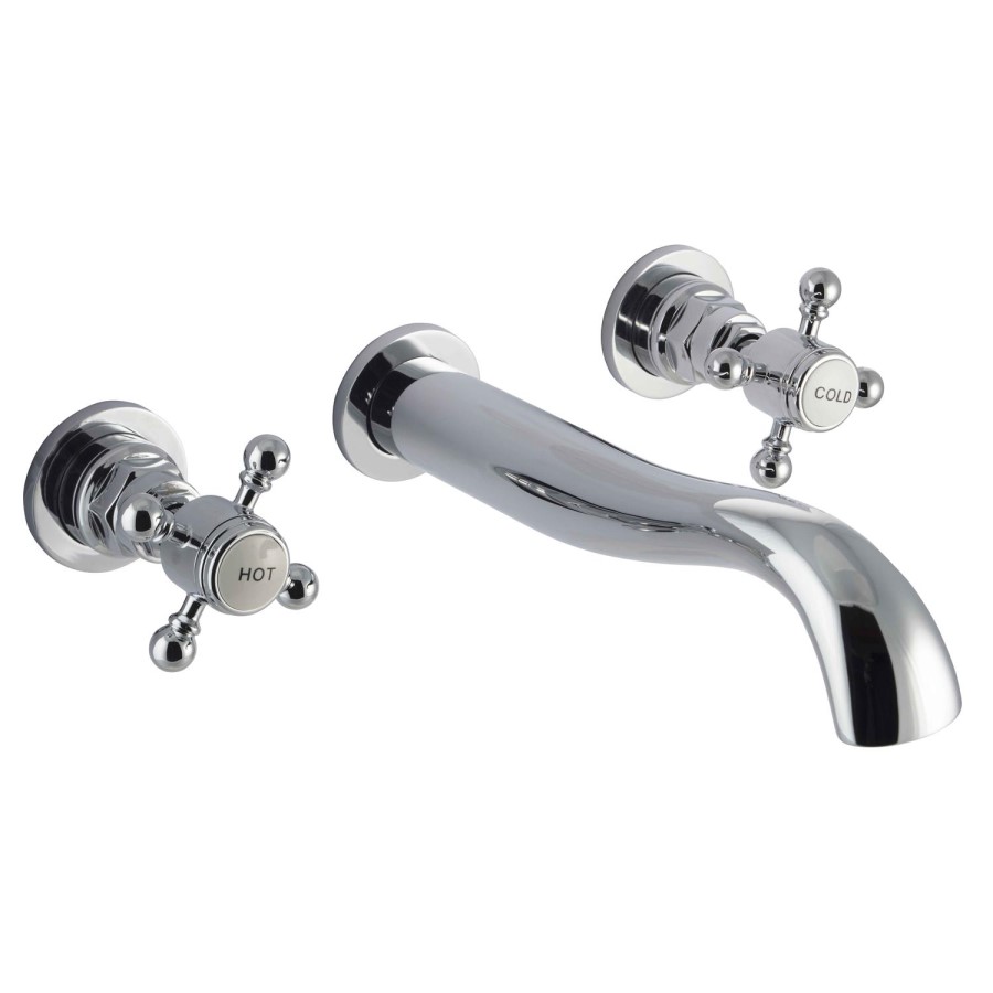 Taylor & Moore Traditional Wall Mounted Bath Mixer Tap