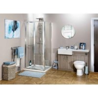 Bi Fold Glass 760mm - 6mm Glass - Claritas Range