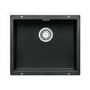 GRADE A1 - Box Opened Blanco Subline 500 U Silgranit Puradur Ii Single Bowl Anthracite Composite Kitchen Sink