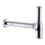 Chrome Round Bottle Trap and Outlet Pipe
