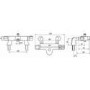 Thermostatic Bath Shower Mixer Tap