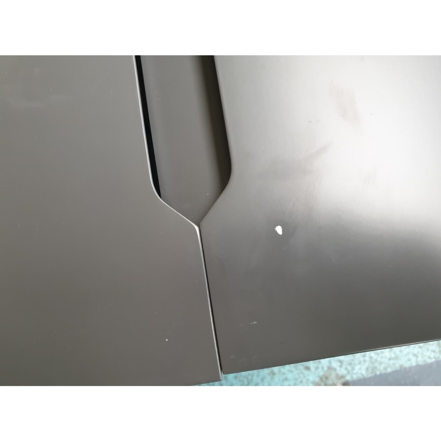 Grade A2 - 1200mm Anthracite Wall Hung Double Vanity Unit with Basin - Morella