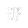 Grade A1 - Chrome Dual Outlet Wall Mounted Thermostatic Mixer Shower with Hand Shower - Camden