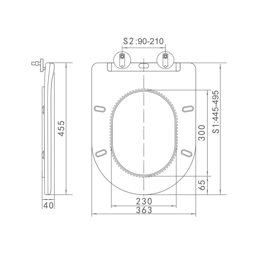 Fluted Wall Hung Rimless Toilet with Soft Close Seat, Chrome Pneumatic Flush Plate, 820mm Frame & Cistern – Oregon