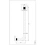 Black 1 Outlet Wall Mounted Thermostatic Mixer Shower Set - Arissa