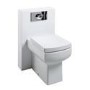 Poly Marble Delta Toilet unit with Wall Hung Basin