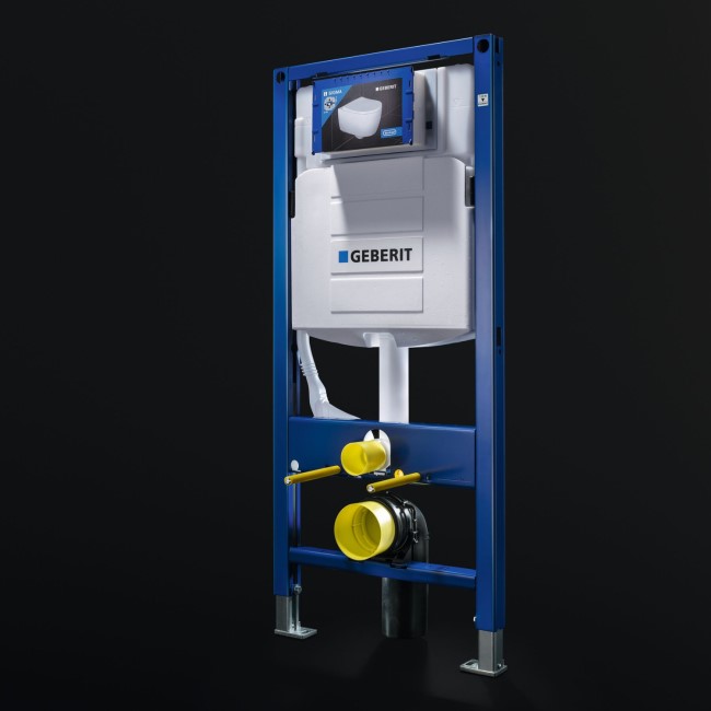 Geberit Duofix 112cm Frame for Wall-Hung WC with Sigma 12cm Cistern ...