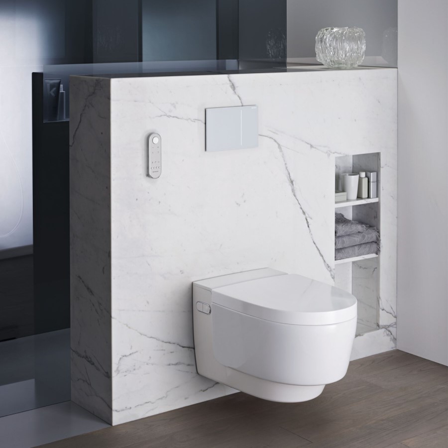 Geberit 980mm Duofix Frame and Sigma Concealed Cistern with Geberit Sigma50 Black Slate and Chrome Flush Plate