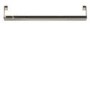 Brown Vertical Electric Designer Radiator 1000 x 500mm with Polished Stainless Steel Towel Rail - Vetro