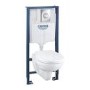 Grohe Bau Ceramic Wall Hung Toilet and Basin Suite