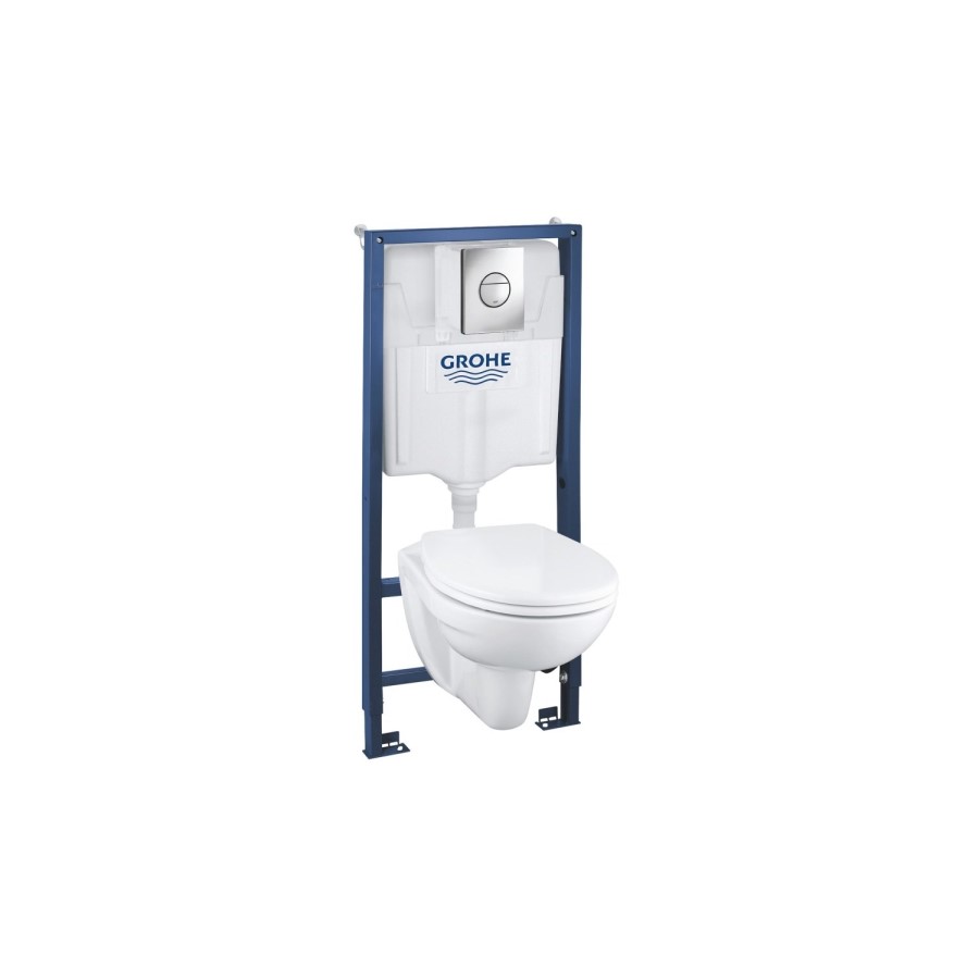 Grohe Bau Ceramic Wall Hung Toilet and Basin Suite