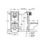 Grohe Bau Ceramic Wall Hung Toilet and Basin Suite
