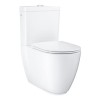 Close Coupled Rimless Toilet with Soft Close Seat - Grohe Essence