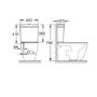 Close Coupled Rimless Toilet with Soft Close Seat - Grohe Essence
