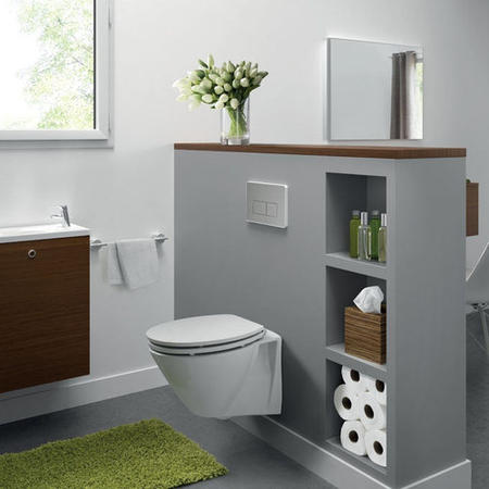 Wirquin Chrono WC Frame with Chrome Flush Plate