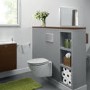 Wirquin Chrono WC Frame with Chrome Flush Plate