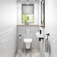 Wall Hung Toilet with Soft Close Seat Frame Cistern and Chrome Flush - Valencia Wall Hung Toilet with Soft Close Seat Frame Cistern and Chrome Flush - Valencia
