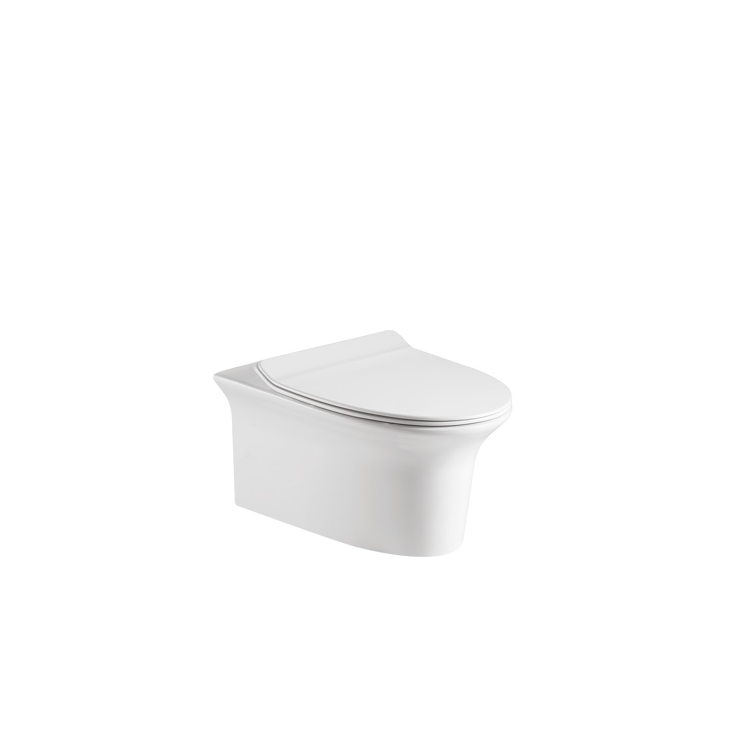 Serene Valencia Rimless Back to Wall Short Projection Toilet