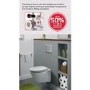 Wirquin Chrono WC Frame with Chrome Flush Plate