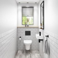 Wall Hung Rimless Toilet with Soft Close Slim Seat Frame Cistern and Black Flush - Valencia Wall Hung Rimless Toilet with Soft Close Slim Seat Frame Cistern and Black Flush - Valencia