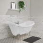 Park Royal boat bath with feet