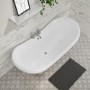 Park Royal boat bath with feet