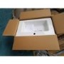 GRADE A2 - 805mm Green Freestanding Vanity Unit with Basin - Camden
