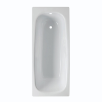 GRADE A2 - 1700 x 700 Steel Bath with No Tap Holes 