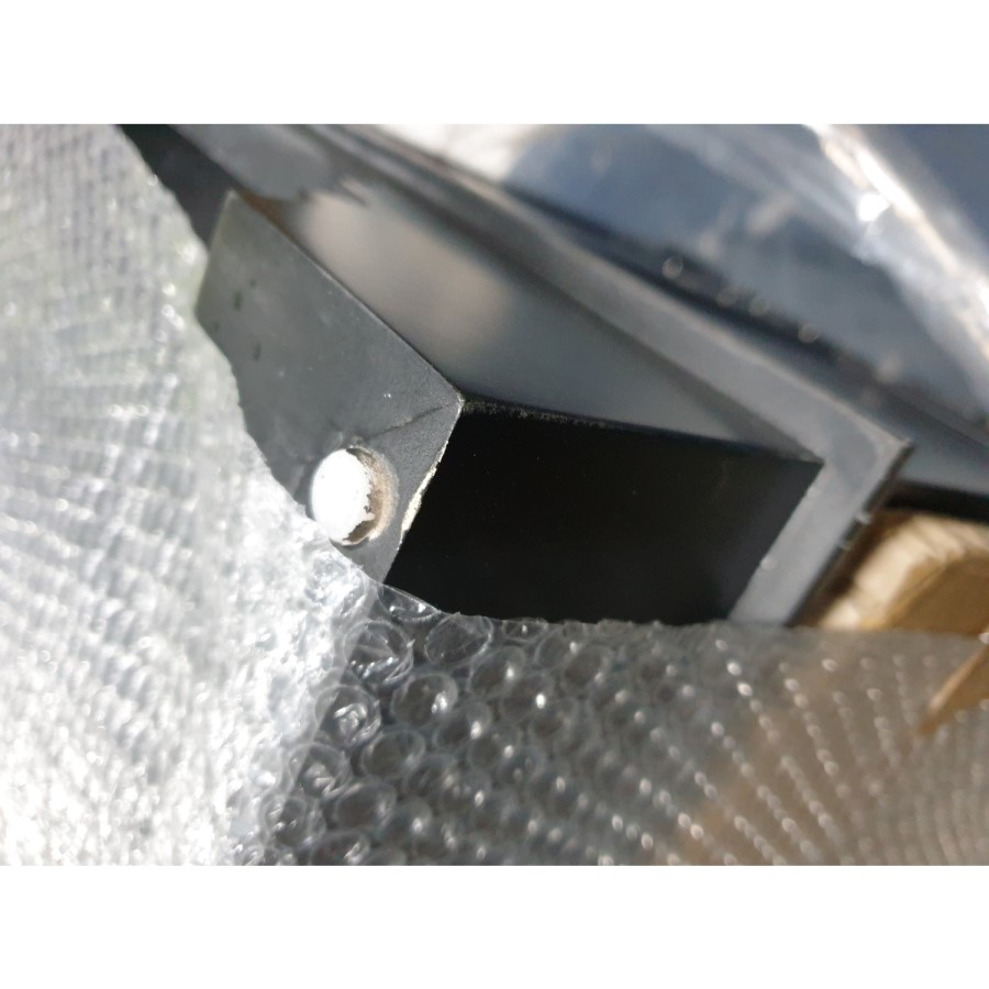 Grade A2 - 600mm Black Freestanding Vanity Unit with Sink - Camden