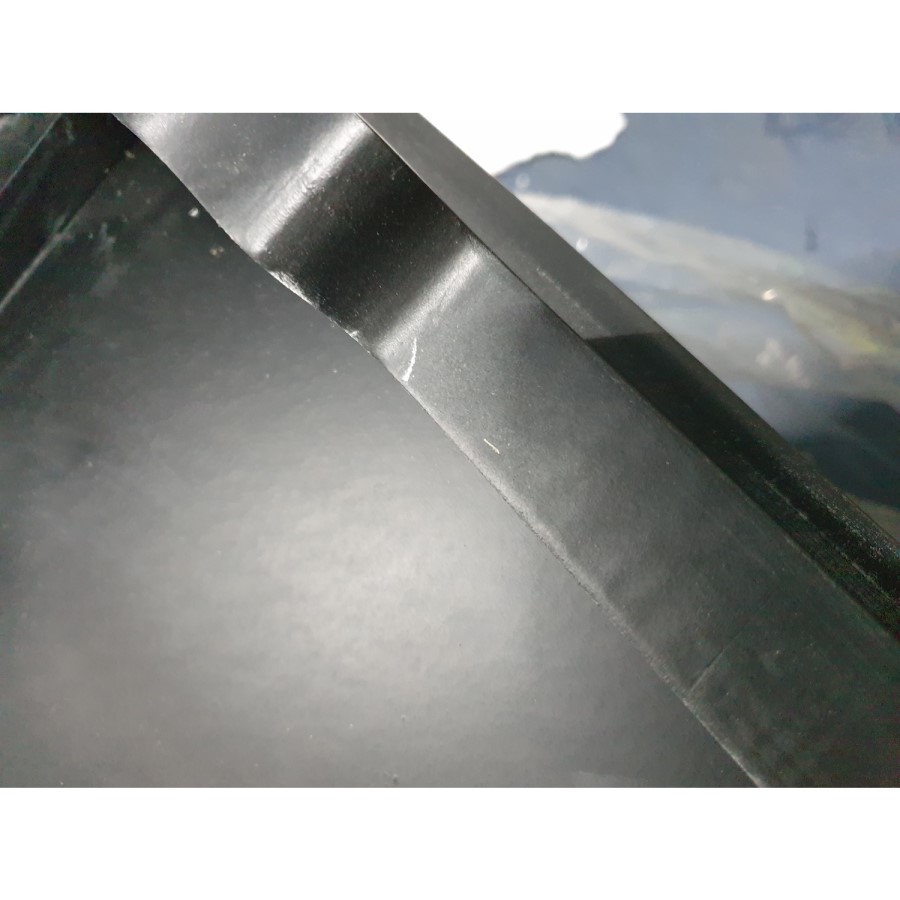 Grade A2 - 600mm Black Freestanding Vanity Unit with Sink - Camden