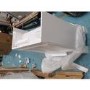 GRADE A2 - 670mm White Freestanding Vanity Unit with Basin - Westbury