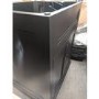 Grade A2 - 600mm Black Freestanding Countertop Vanity Unit with Basin - Camden