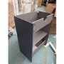 Grade A2 - 600mm Blue Freestanding Vanity Unit with Basin - Baxenden