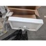 Grade A2 - 800mm Black Wall Hung Vanity Unit with Basin - Morella