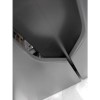Grade A2 - 1200mm Anthracite Wall Hung Double Vanity Unit with Basin - Morella